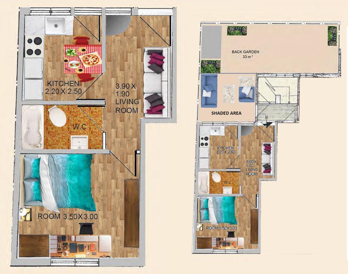 Studio Apartment เอเธนส์ ภายนอก รูปภาพ